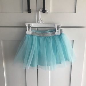 Blue and Silver Baby Tutu